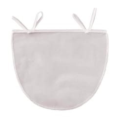 HIC Kitchen Gray Polyester Nut Milk Bag with Drawstring Closure