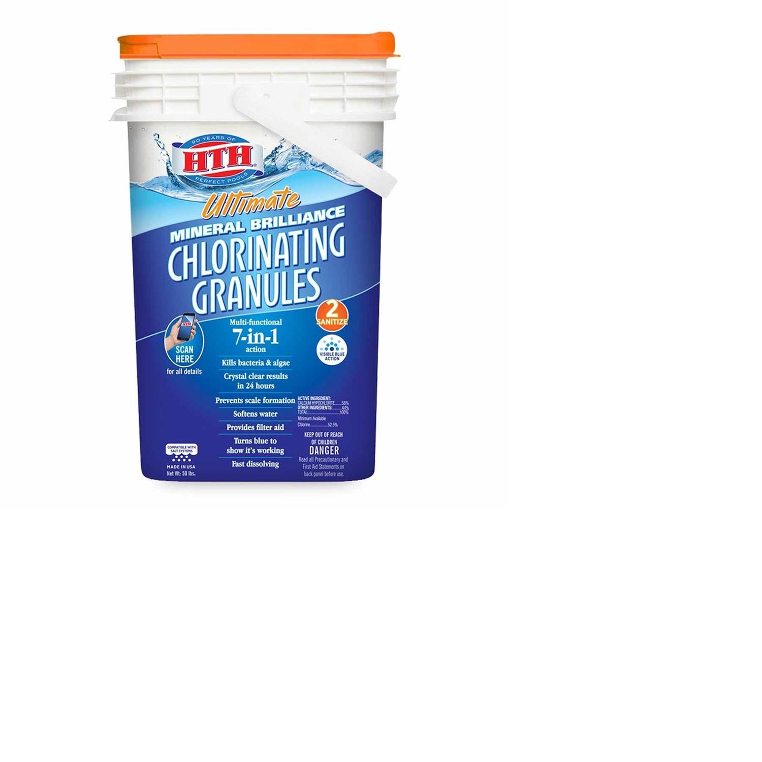 UPC 073187220059 product image for hth Ultimate Mineral Brilliance Chlorinating Chemicals 50 lb. | upcitemdb.com
