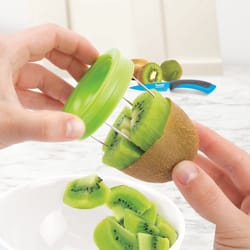 Tovolo Green/Silver ABS Plastic/Stainless Steel 2-in-1 Kiwi Tool