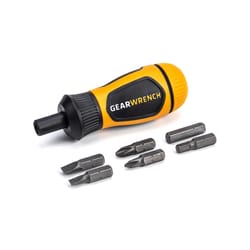 GEARWRENCH Phillips/Slotted 6-in-1 Screwdriver 1 each