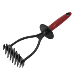 Chef Craft Black/Red Nylon Masher