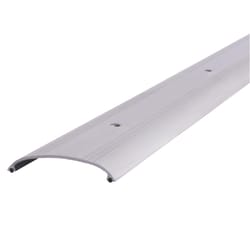 M-D BUILDING PRODUCTS 0.625 in. H X 3.5 in. W X 36 in. L Aluminum Low Dome Top Threshold Silver