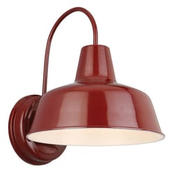 Design House Mason Red Incandescent Outdoor Wall Fixture