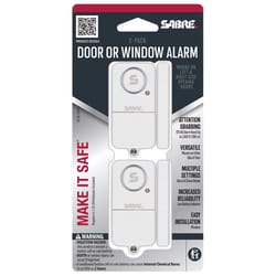 Sabre Battery Powered Indoor White Door Alarm