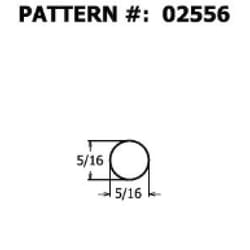 Alexandria Moulding Round Ramin Hardwood Dowel 5/16 in. D X 48 in. L Yellow