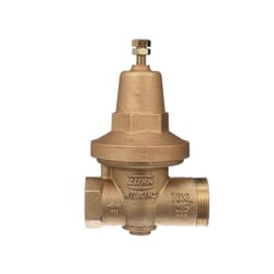 Zurn 1 in. FNPT Bronze Water Pressure Reducing Valve 1 in. FNPT 1 pc