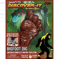 Top Secret Toys Discover It Bigfoot Dig Synthetic Dissection Kit Brown