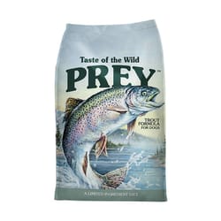 Taste of the Wild Prey All Ages Trout Dry Dog Food Grain Free 8 lb