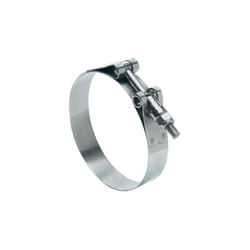 Ideal Tridon 1-5/8 in. 1-7/8 in. 163 Silver Hose Clamp With Tongue Bridge Stainless Steel Band T-Bol