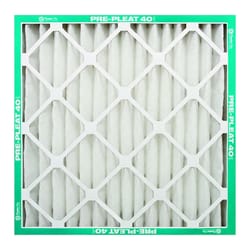 Flanders Pre-Pleat 10 in. W X 35 in. H X 1 in. D Synthetic 8 MERV Pleated Air Filter 1 pk