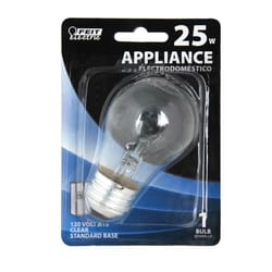 Feit 25 W A15 Appliance Incandescent Bulb E26 (Medium) Clear 1 pk