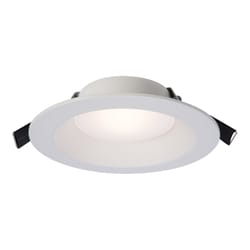Halo RL6 Series Matte White 6 in. W LED Recessed Direct Mount Light Trim 9 W