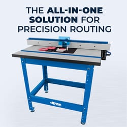 Kreg 36 in. L X 32.50 in. W Precision Router Table System 1 pc