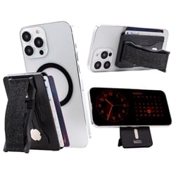 LoveHandle MagSafe Black Gold Onyx Cell Phone Wallet For All Smartphones