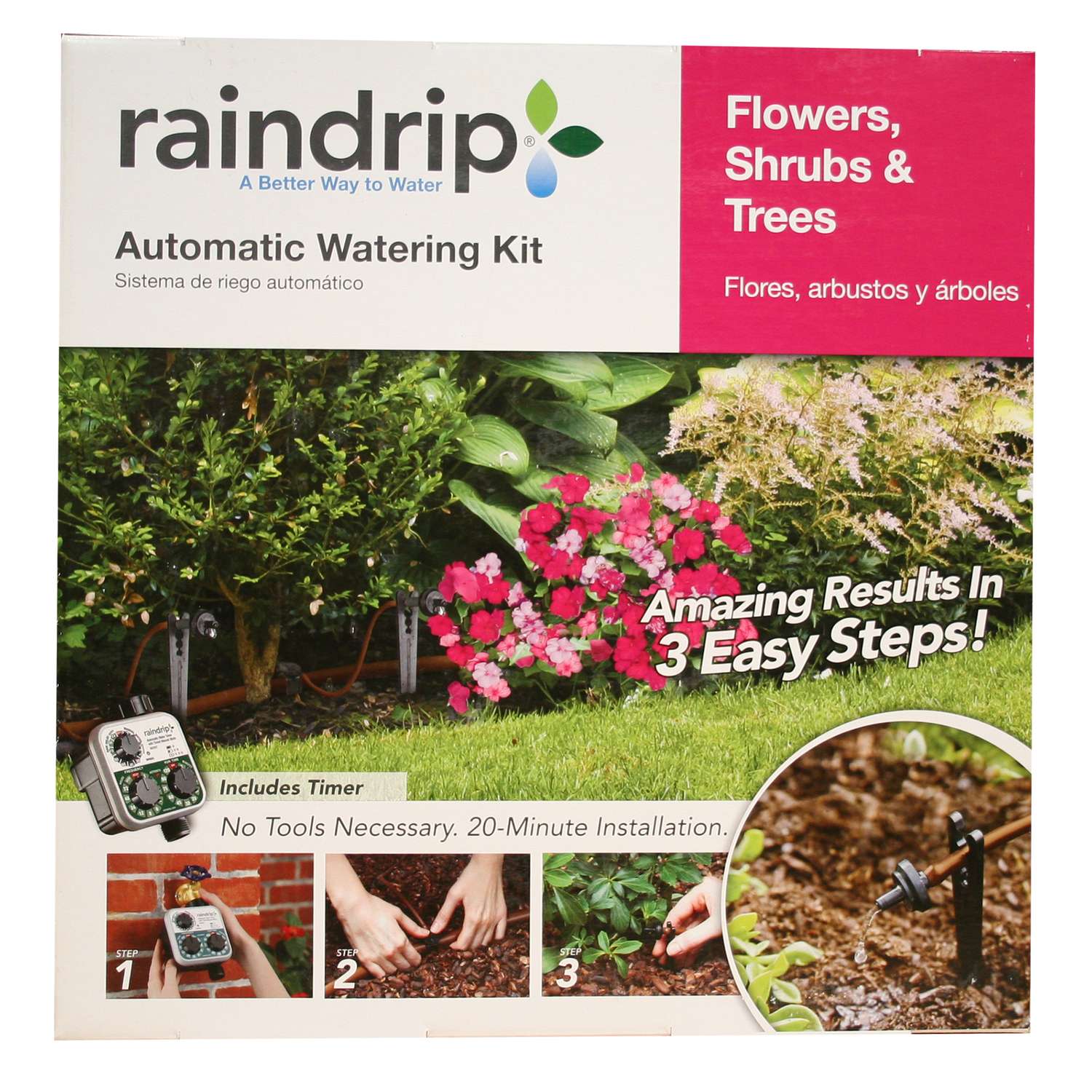 Raindrip Drip Irrigation Tree and Shrub Kit Ace Hardware