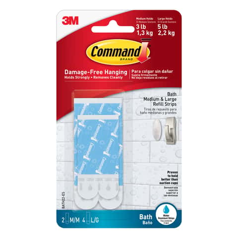 3M Command Black Large Picture Hanging Strips 16 lb 4 pk - Ace Hardware