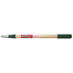 Wooster Sherlock Telescoping 4 ft. L X 1.5 in. D Aluminum/Fiberglass Extension Pole Beige/Green