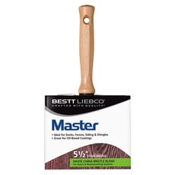Bestt Liebco Master 5-1/2 in. Flat Stain Brush