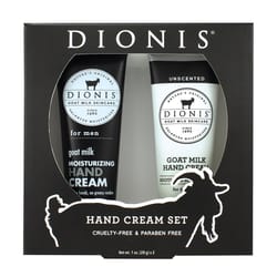Dionis Goat Milk Fresh & Unscented Scent Hand Cream Gift Set 1 oz 2 pk