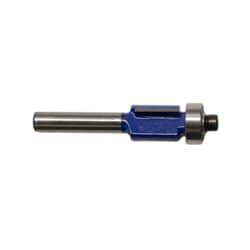 Century Drill & Tool 1/2 in. D X 1/2 in. X 2-1/4 in. L Carbide Flush Laminate Router Bit