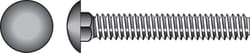 Hillman 1/4 in. X 3-1/2 in. L Hot Dipped Galvanized Steel Carriage Bolt 100 pk