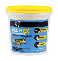 DAP  Alex Flex  Ready to Use White  Spackling Compound  1 qt. 