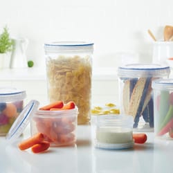 Lock & Lock Easy Essentials Clear Food Storage Container Set 6 pk