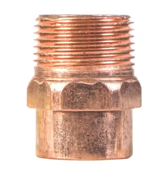 NIBCO 1 in. Copper X 1 in. D MIP Copper Pipe Adapter 1 pk