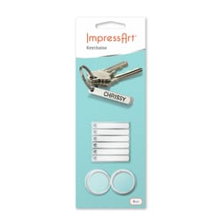 ImpressArt Aluminum Key Chain Project Kit 6 pk