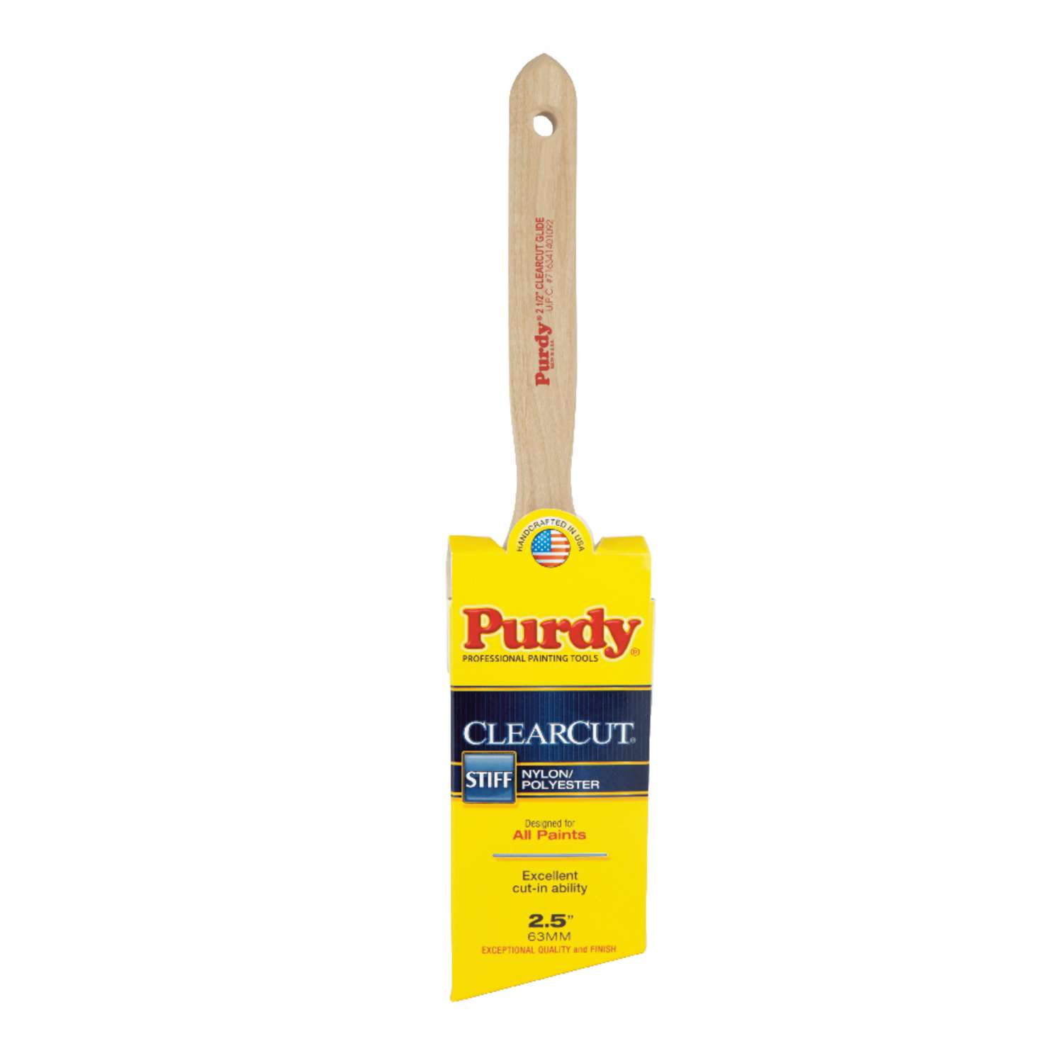 Purdy Clearcut Glide 2 12 In W Angle Trim Paint Brush Ace Hardware