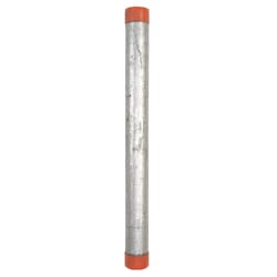 B&K Mueller 1-1/4 in. D X 18 in. L Galvanized Steel Pre-Cut Pipe