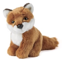 Living Nature Sitting Fox Brown/White