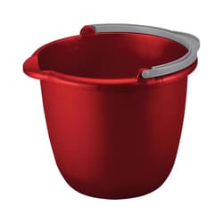 Sterilite 10 qt Bucket Red