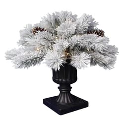 Celebrations 2 ft. Full LED 35 ct Snowy Color Changing Porch Bush