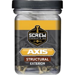 Screw Products AXIS No. 9 X 3 in. L Star Flat Head Structural Screws 1 lb 78 pk