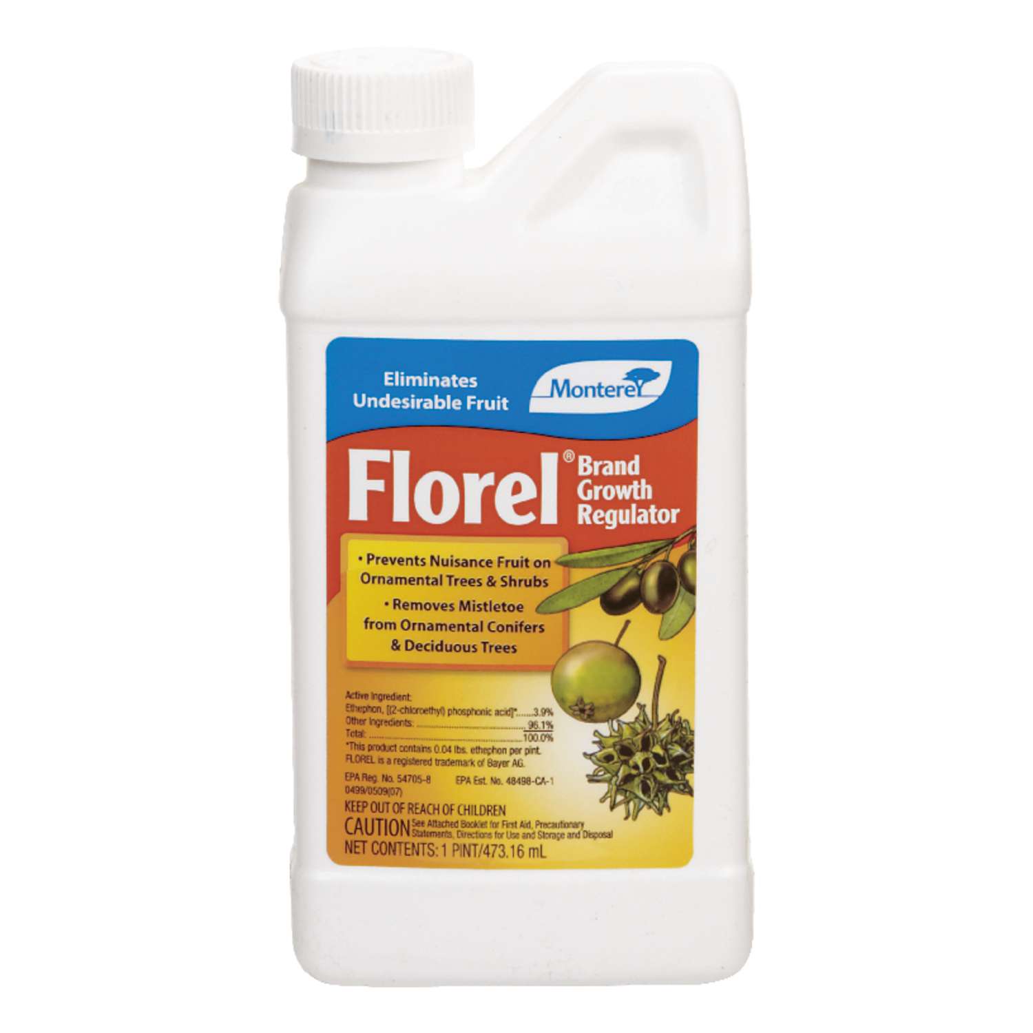 Monterey Florel Undesirable Fruit Growth Regulator Concentrate 16 oz