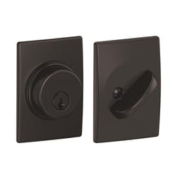 Schlage B-Series Matte Black Zinc Single Cylinder Deadbolt