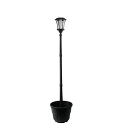 Sun-Ray Abigail Gloss Solar Powered 1 W LED Lamp Post 1 each