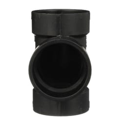 Charlotte Pipe 2 in. Hub X 2 in. D Hub ABS Vent Tee