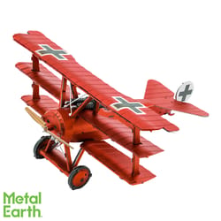 Metal Earth Fokker Dr. I Triplane 3D Metal Model Kit Red