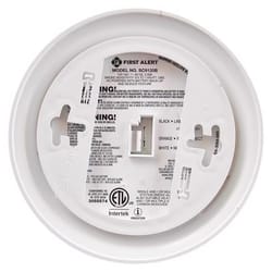 BRK Hard-Wired w/Battery Back-up Electrochemical/Ionization Smoke and Carbon Monoxide Detector 1 pk