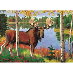 Cobble Hill Moose Jigsaw Puzzle Multicolored 35 pc