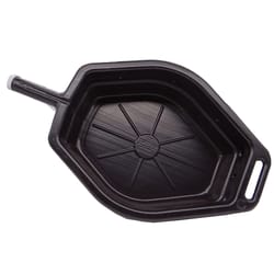 Midwest Can Black 6.4 in. H Polyethylene 6 qt Drain Pan