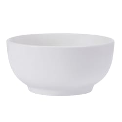 Studio Nova Alexis 16 oz White Porcelain Bowl Set 6 in. D 4 pc
