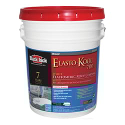Black Jack  Elasto-Kool 700  Gloss  White  Acrylic  Roof Coating  5 gal. 