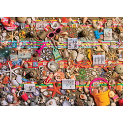 Cobble Hill Beach Scene Jigsaw Puzzle 1000 pc