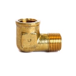 ATC 1/2 in. FPT X 1/2 in. D MPT Brass 90 Degree Street Elbow