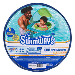 Swimways Green PVC/Vinyl Inflatable Baby Float