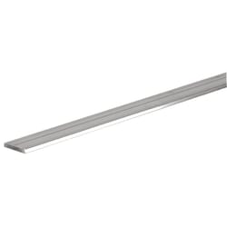 SteelWorks 0.0625 in. X 1 in. W X 6 ft. L Aluminum Flat Bar 1 pk