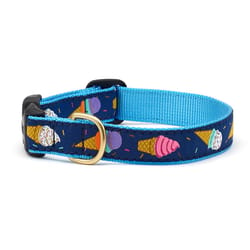 Up Country Blue Ice Cream Nylon Dog Collar X-Large